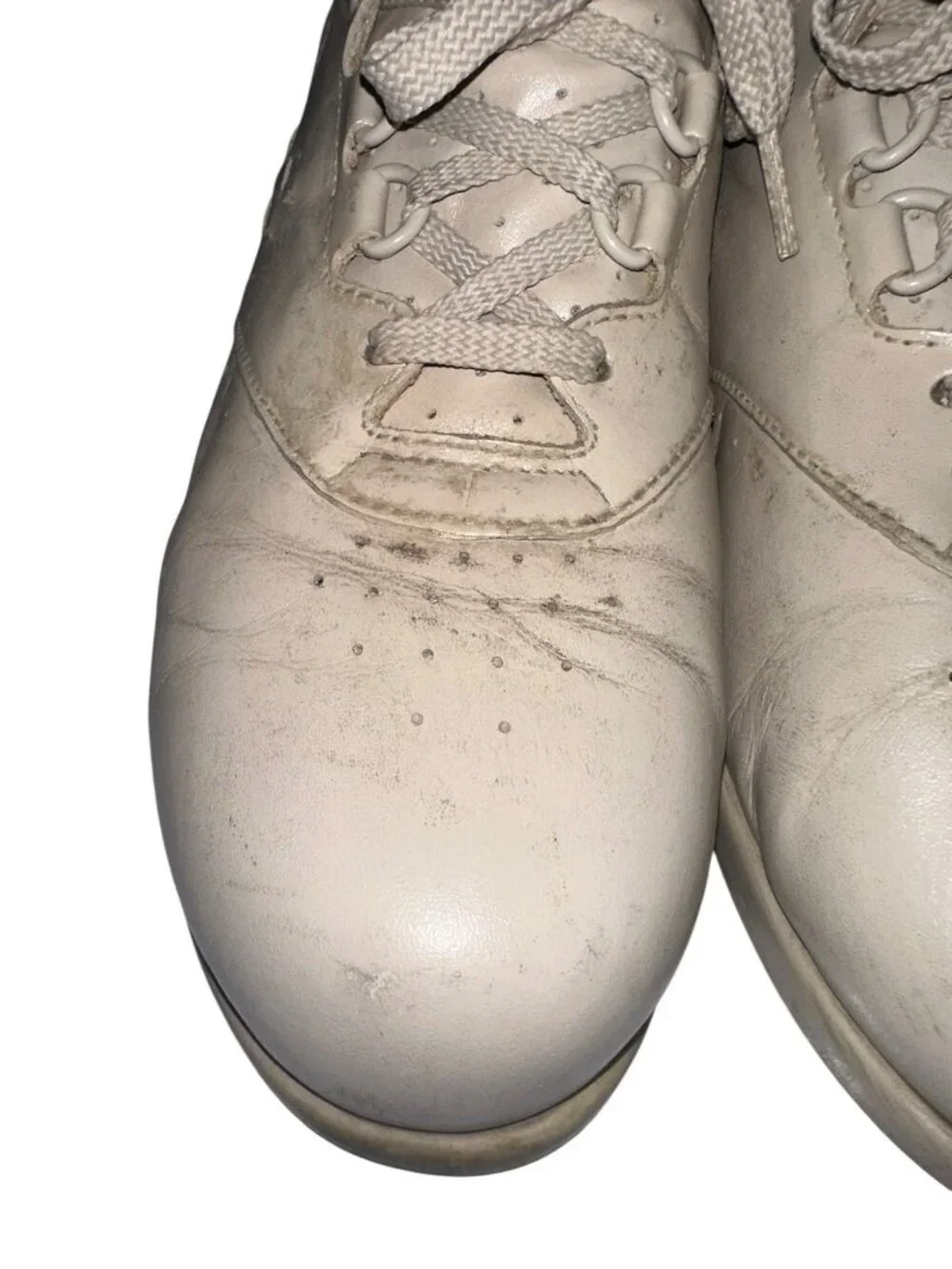 SAS Shoes Women's 8.5 S Free Time Leather Lace Up Walking Sneakers Bone Beige